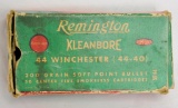 Remington 44-40 Partial Box