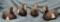 Lot of 4 Duck Decoys (M,N,O,P)