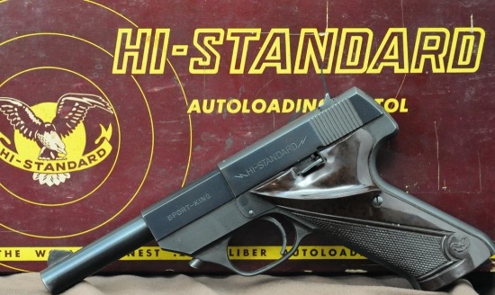 Hi-Standard SK-100 Sport King 22LR 4.5" in box