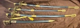 Lot of 4 Swords