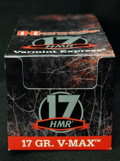 Hornady 17 HMR 17 Gr. V-Max 500 Rounds