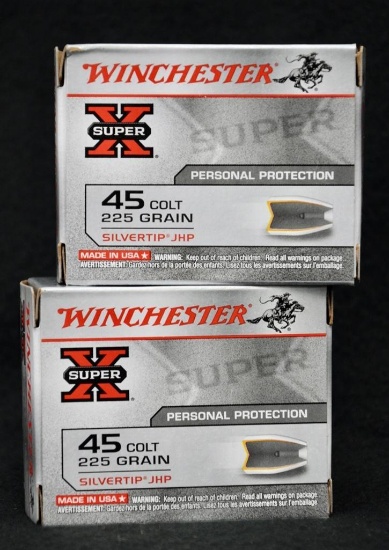 Winchester 45 Colt 225 grain (2 boxes)