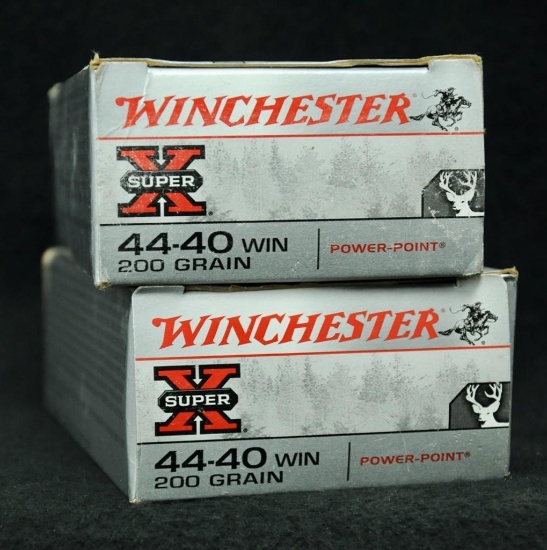 Winchester Super X 44-40 Win 200 Gr. PP (2 boxes)