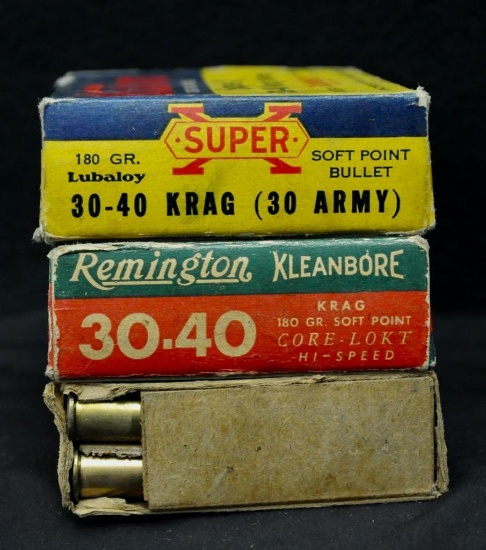 Western and Remington 30-40 Krag (3 boxes)