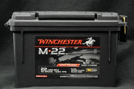 Winchester M-22 22 LR 2000 rounds