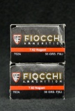 Fiocchi 7.62 Nagant 98 grain FMJ (2 boxes)