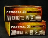 Federal Fusion 7mm Rem Mag 175 Gr. SP (2 boxes)