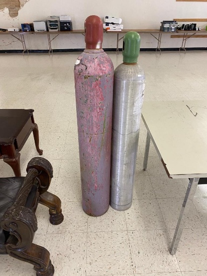 Lot of 2 Oxygen Tanks