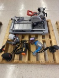 Tile saw & Misc. Tools