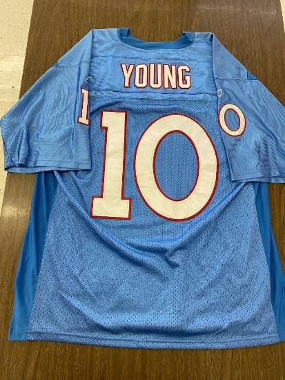 Houston Oilers AFL 50th Anniversary #10 Vince Young Jersey