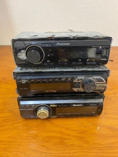 Lot of 3 Pioneer Car Stereos