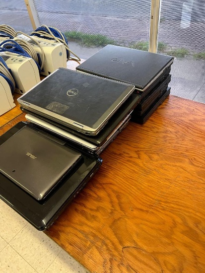 Lot of 13 Misc. Laptops