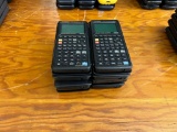 Lot of 8 Casio Graphic Calculators