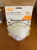 HDX N95 Respirator Mask with Valve 3 Pack