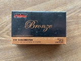 20 Rounds PMC Bronze 308 Winchester 147 Grain FMJ-BT Ammo