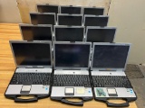 Lot of 12 Panasonic CF-74 Toughbook