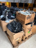 Pallet of Keyboards, iPad Covers, Apple Power Cables & Misc. Electronics