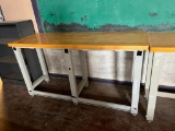 Lot of 3 Wooden Tables