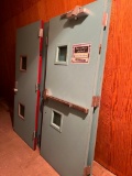 Lot of 4 Fire Resistant Doors