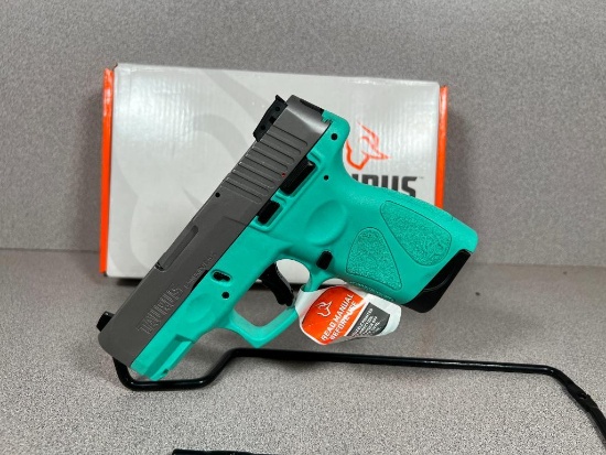 Taurus G2S Cyan Pistol - 9mm - New