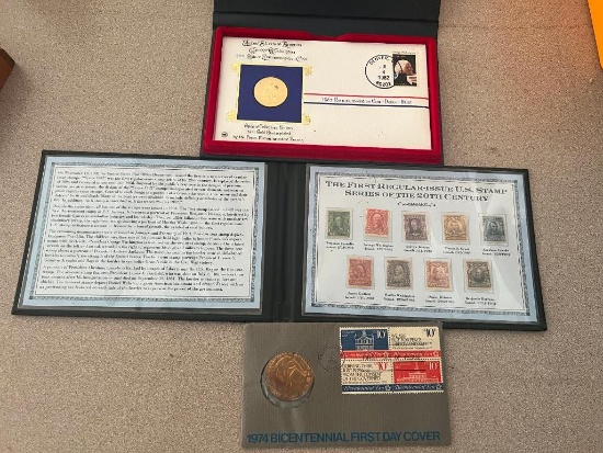 Lot of Collectible Stamps & Coins