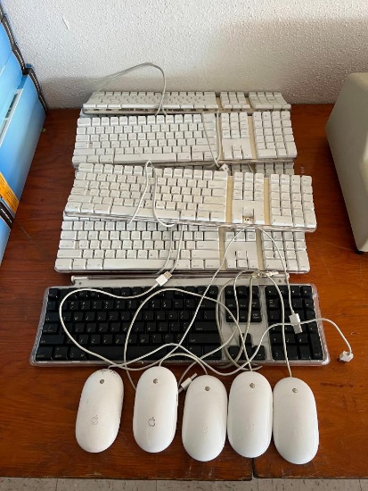 Lot of Apple Keyboards & Mouse