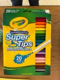 20 Pack Super Tips Crayola Markers