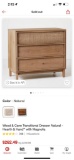 Woods & Cane Transitional Dresser Natural