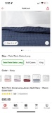 Room Essentials Twin Jersey Quilt Navy