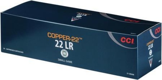 CCI Copper 22 - 21gr .22LR CHP - 50 Rounds