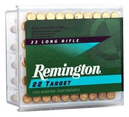 Remington Target Standard Velocity - 40gr .22LR RN - 100 Rounds