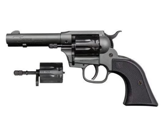 Diamondback Firearms Sidekick Revolver - Dark Gray | .22 LR/WMR | 5.5" TAPERED BARREL |9RD