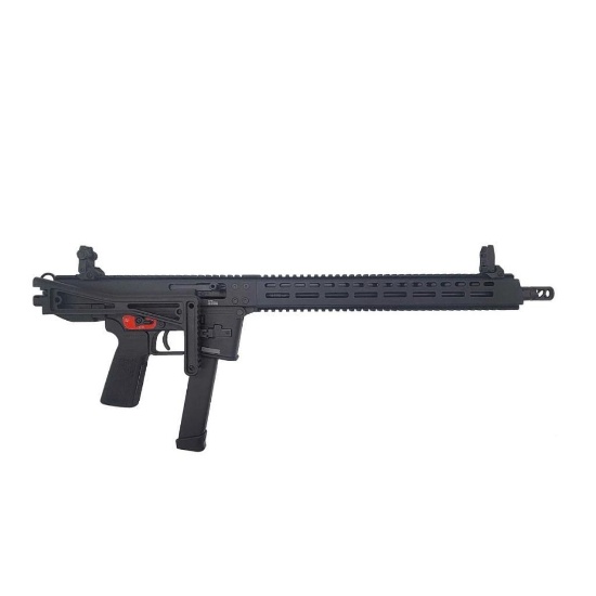 B&T GHM9 Sport Glock Lower | 16" barrel | 30rd Glock Mag | 9mm| Rifle | Franklin BFSIII Binary