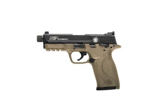 Smith and Wesson - M&P22 Compact Suppressor Ready - 22 LR