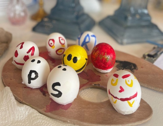 Eggstravagant Art: An Easter Egg Auction