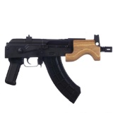 Century Arms Romanian Micro Draco Stamped AK-47 Pistol - Black | 7.62x39 | 6