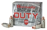 Hornady 90216 Critical Duty Personal Defense 9mm Luger P 124 gr Hornady FlexLock FL 25 Per Box