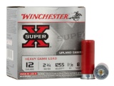Winchester Ammo XU12H8 Super X Heavy Game Load 12 Gauge 2.75 1 18 oz 1255 fps 8 Shot 25 Bx