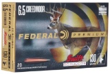 Federal P65CRDSS1 Premium Hunting 6.5 Creedmoor 130 gr Swift Scirocco II 20 Per Box