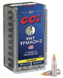 CCI 948CC Varmint Rimfire 17 HM2 17 gr Varmint Tipped 50 Per Box