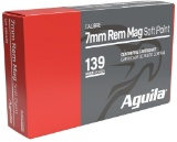 Aguila 80591AG 7mm Rem Mag 139 gr InterLock Boat Tail Soft Point 20 Per Box