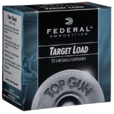Federal TGSH128 Top Gun 12 Gauge 2.75 1 oz 8 Shot 25 Per Box