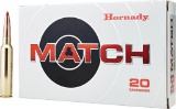 Hornady 82162 Match 300 PRC 225 gr Extremely Low DragMatch ELDM 20 Per Box 10 Cs