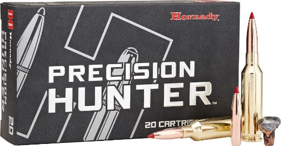 Hornady 80462 Precision Hunter Hunting 243 Win 90 gr Extremely Low DrageXpanding ELDX 20 Per Box