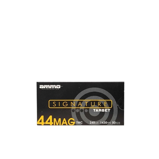 Ammo Inc Signature .44 Magnum Handgun Ammo - 240 Grain | TMC