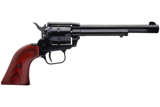 Heritage Rough Rider Revolver - Black | .22 LR | 6.5" Barrel | 6rd | Cocobolo Wood Grips