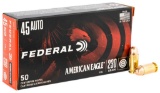 Federal AE45A American Eagle 45 ACP 230 gr Full Metal Jacket FMJ 50 Per Box