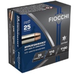 Fiocchi 38XTPB25 Hyperformance 38SpecialP 110gr Hornady XTP Hollow Point 25 Per Box