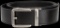 Team Nexbelt Operating PCS3310 EDC Black Leather 1.50 Wide Buckle Closure
