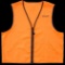 Allen 15769 Deluxe Hunting Vest 2XL Orange Polyester